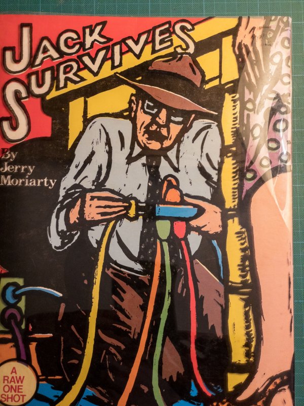 Raw One-Shot #3 (1984), raw, ungraded comic book — front cover