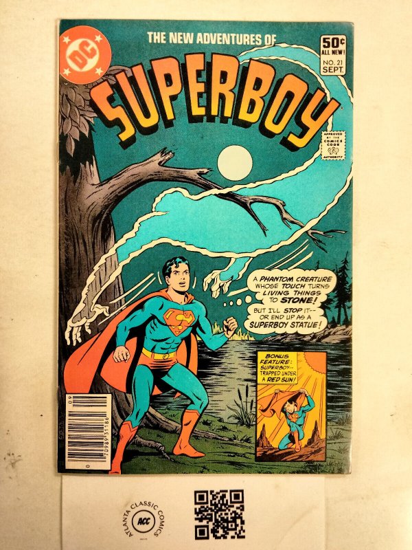 Superboy #21 (DC Comics), raw comic book in NM condition — front cover