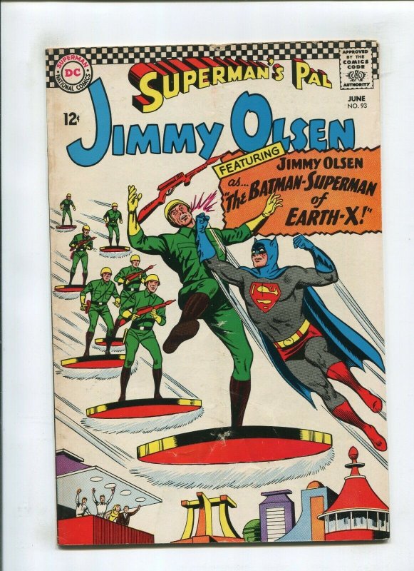 Superman's Pal Jimmy Olsen #93 (DC Comics, 1966), raw comic book in 5.0 condition — front cover