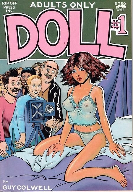 Doll #1 (1989), raw, ungraded comic book — front cover