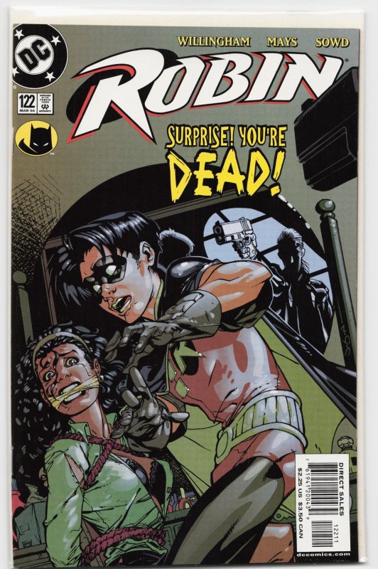 Robin #122 (DC Comics, 2004), raw, ungraded comic book — front cover