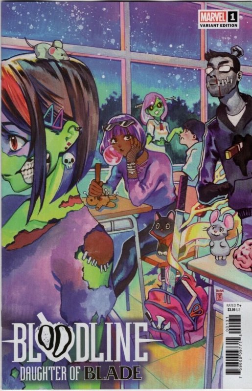 Bloodline: Daughter of Blade #1 (2023), raw comic book in NM condition — front cover