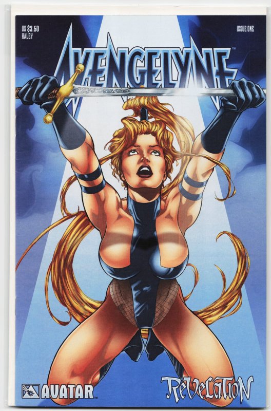 Avengelyne: Revelation #1 (2001), raw, ungraded comic book — front cover