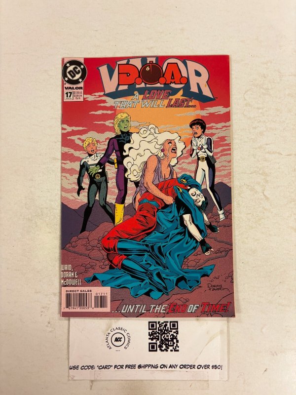Valor #17 (DC Comics), raw comic book in NM condition — front cover