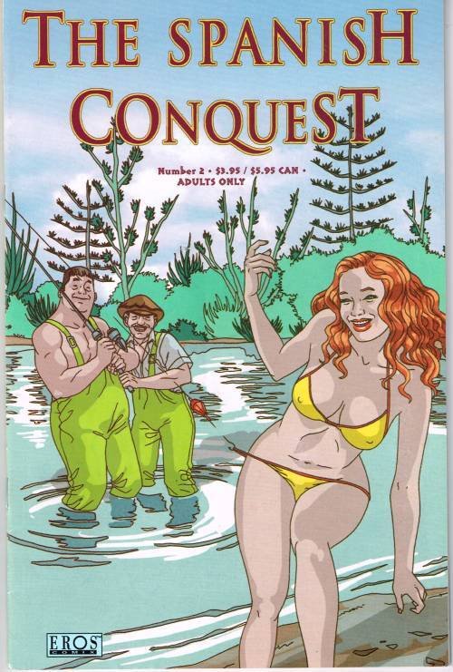 The Spanish Conquest #2 (2004), raw, ungraded comic book — front cover