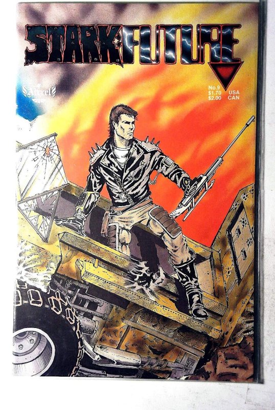 Stark Future #9 (1987), raw, ungraded comic book — front cover