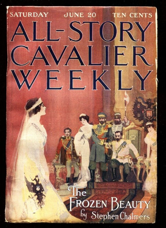 All-Story Cavalier Weekly--June #20, raw, ungraded comic book — front cover