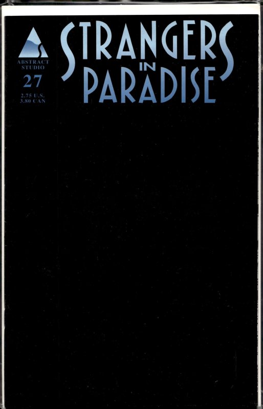 Terry Moore's Strangers in Paradise #28 (Abstract Studio, 1999), raw, ungraded comic book — front cover