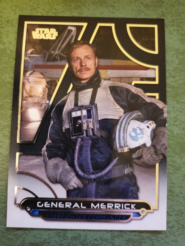 2018 Star Wars Galactic Files #RO-19 General Merrick (2018), raw, ungraded comic book — front cover