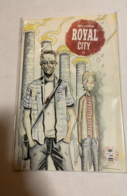 Royal City #1 (2017), raw, ungraded comic book — front cover