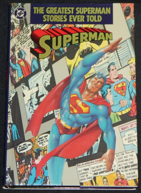 Modern DC THE Greatest Superman Stories Ever Told Hardcover 1pc High Grade Comic (DC Comics), raw, ungraded comic book — front cover