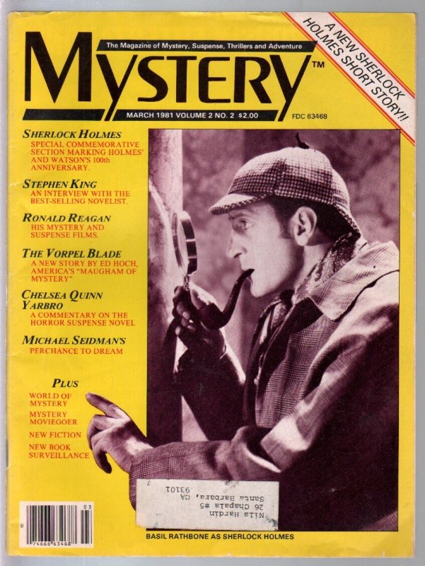 Pulp: Mystery Vol.2 #2, raw, ungraded comic book — front cover