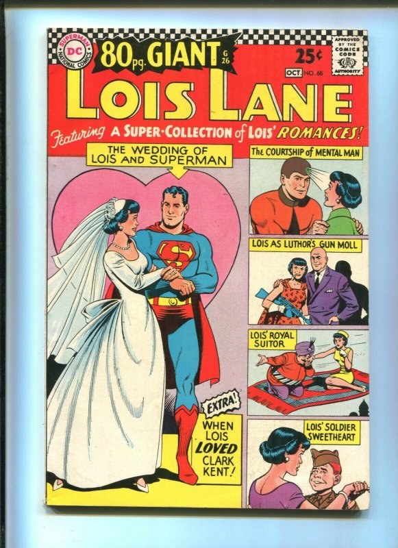 Lois Lane #68 (DC Comics, 1966), raw comic book in 7.0 condition — front cover