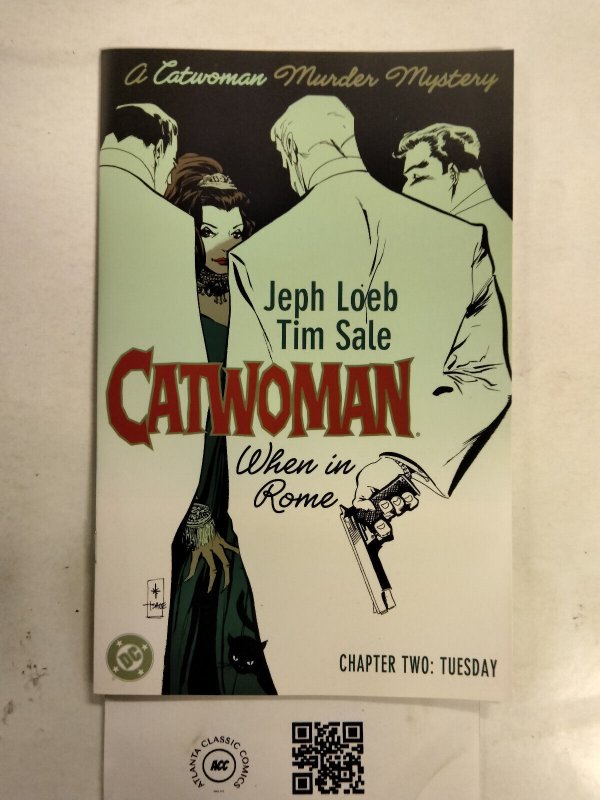 Catwoman When in Rome #2 (DC Comics), raw comic book in NM condition — front cover