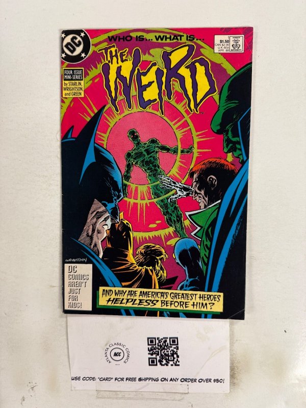 The Weird #1 (DC Comics, 1987), raw comic book in NM condition — front cover
