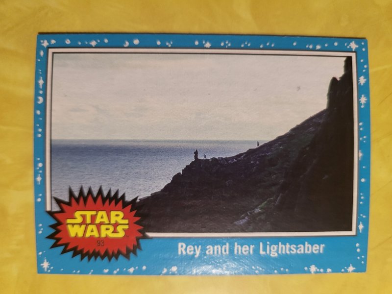 2015 Star Wars: Journey to Star Wars: The Last Jedi Blue Parallel #93 (2015), raw, ungraded comic book — front cover