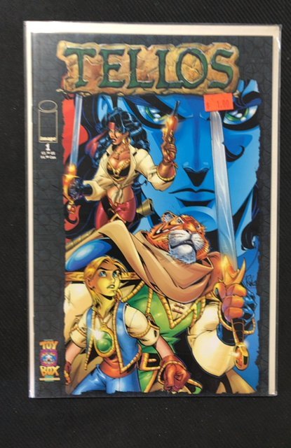 Tellos #1 (1999), raw, ungraded comic book — front cover
