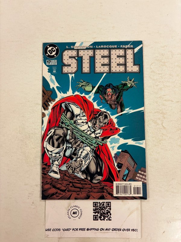 Steel #17 (DC Comics, 1995), raw comic book in NM condition — front cover