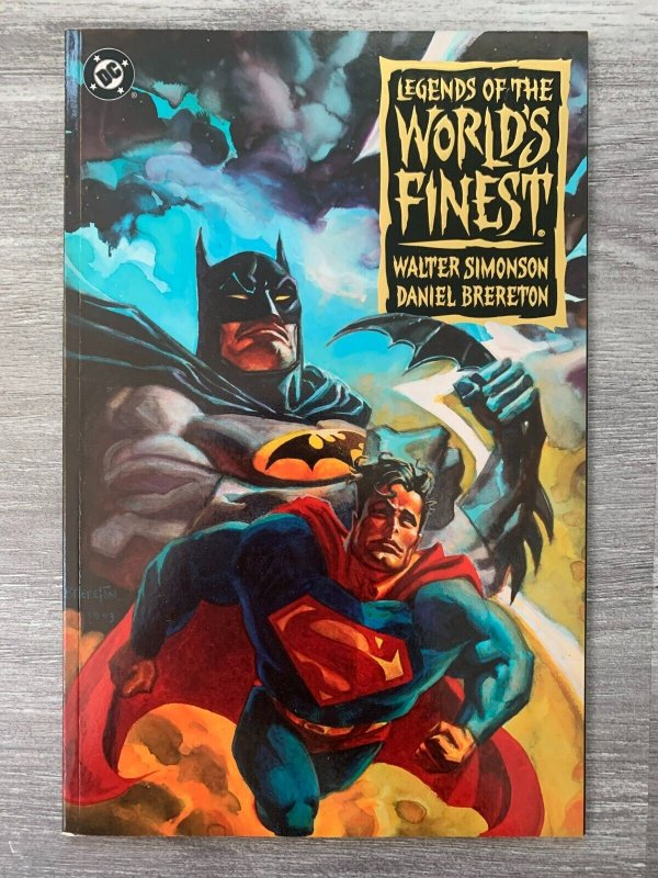 1994 Legends OF THE World's Finest Book 1 SC VF 8.0 1st DC Comics / Superman (DC Comics, 1994), raw comic book in VF 8.0 condition — front cover