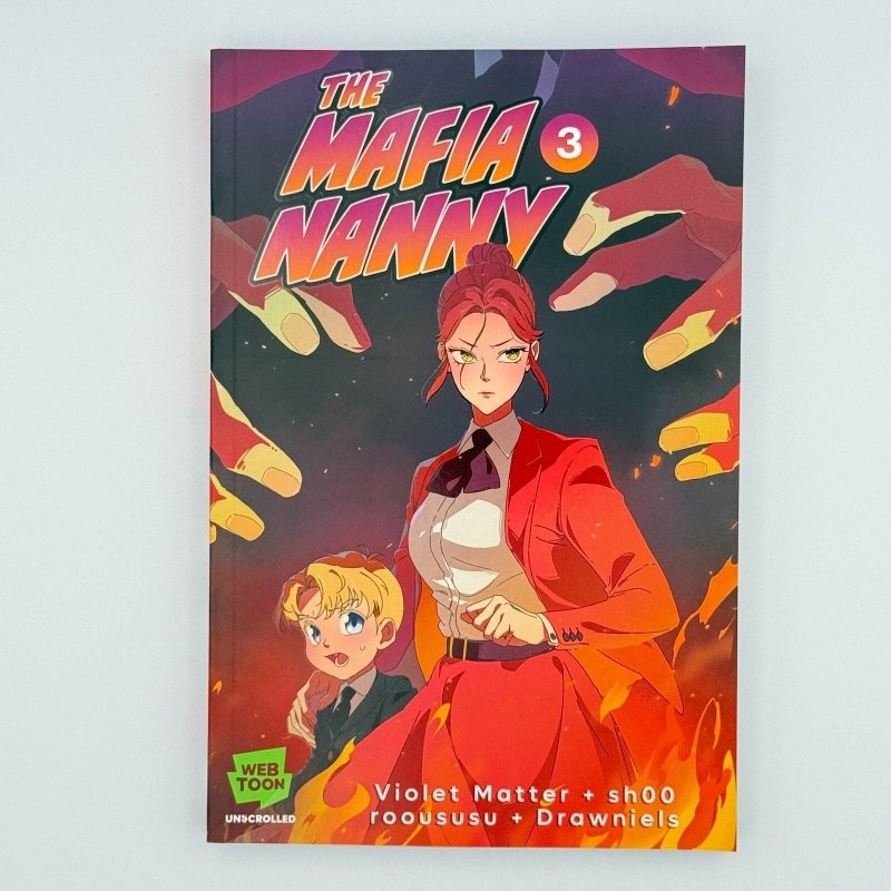The Mafia Nanny Vol 3 Webtoon Unscrolled Graphic Novel NM, raw comic book in NM condition — front cover