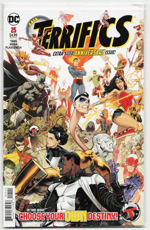 The Terrifics #25 (2020), raw, ungraded comic book — front cover