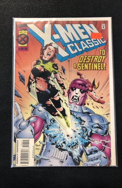 X-Men Classic #106 (1995), raw, ungraded comic book — front cover
