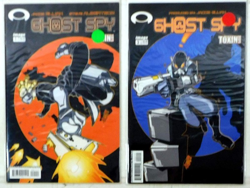 Ghost Spy Lot of 2 #1, 2 (2004) Image Comics Keico Loc 1st Print Comic Books (Image Comics, 2004), raw, ungraded comic book — front cover