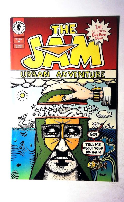 The Jam #6 (1993), raw, ungraded comic book — front cover