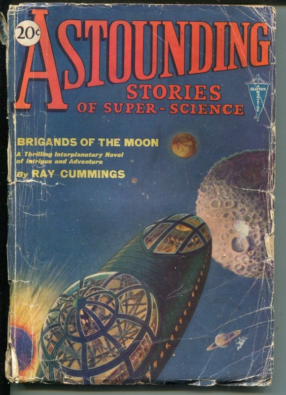 Pulp: Astounding Stories #3, raw, ungraded comic book — front cover