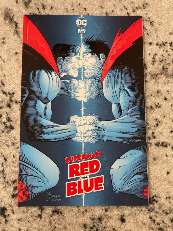 Superman Red & Blue #4 (DC Comics), raw comic book in NM condition — front cover