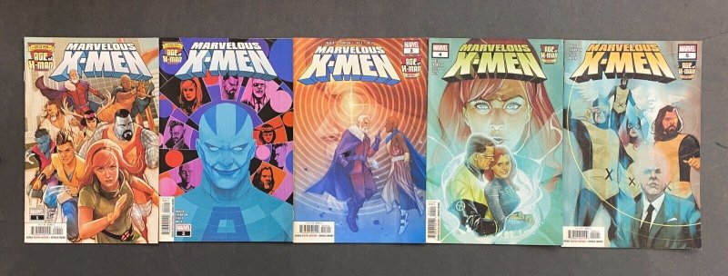 Age of X-Man: The Marvelous X-Men (2019) #'s 1 2 3 4 5 Complete VF+ (8.5) Lot (2019), raw comic book in VF+ 8.5 condition — front cover