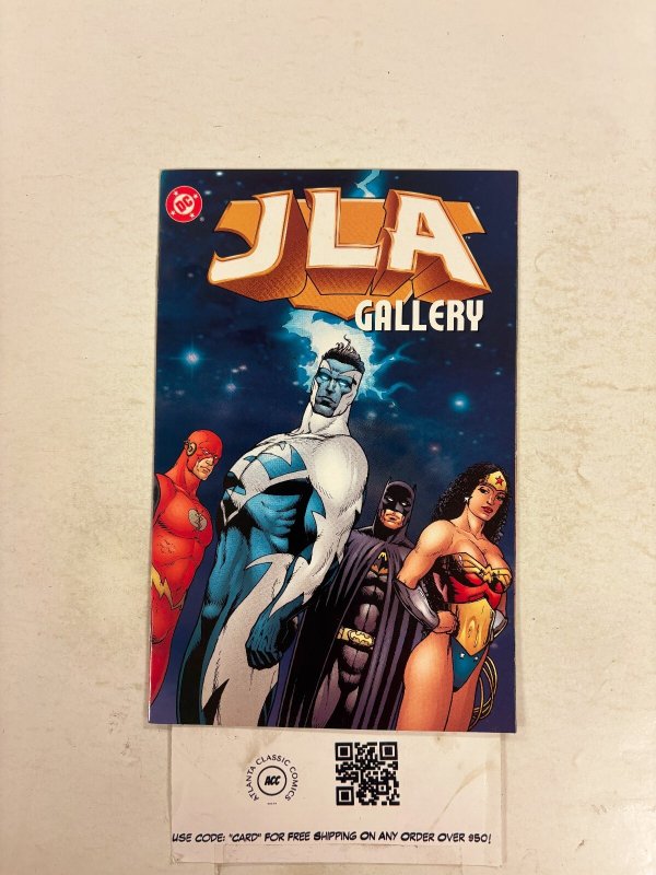 JLA Gallery #1 (DC Comics), raw comic book in NM condition — front cover