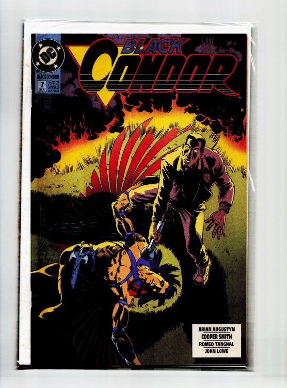 Black Condor #7 (DC Comics, 1992), raw, ungraded comic book — front cover