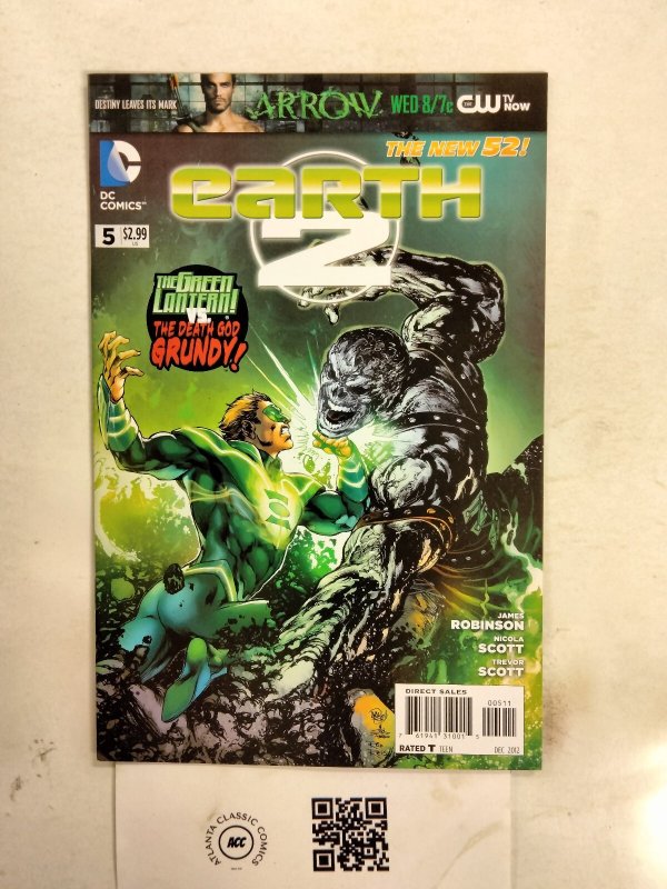 Earth 2 #5 (DC Comics), raw comic book in NM condition — front cover