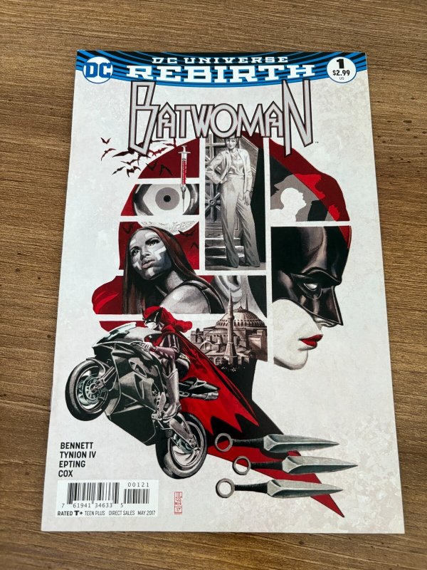 Batwoman #1 (DC Comics), raw comic book in NM condition — front cover