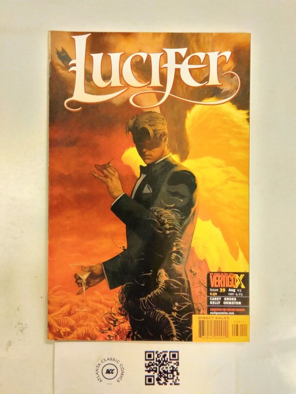 Lucifer #39 (DC Comics), raw comic book in NM condition — front cover