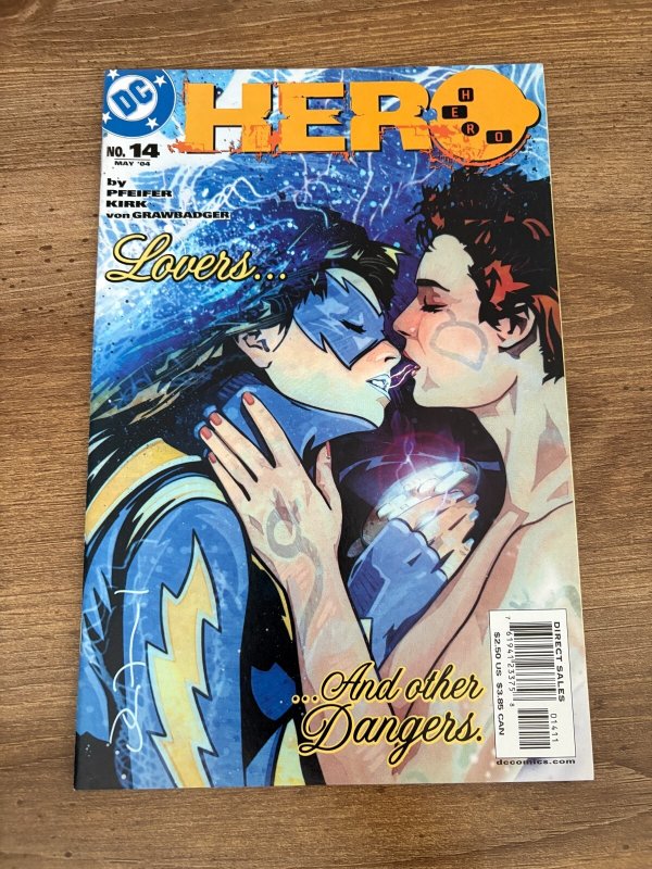 Hero #14 (DC Comics), raw comic book in NM condition — front cover