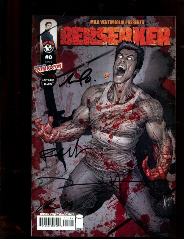 Berserker Cover B #0, raw comic book in 9.2 condition — front cover