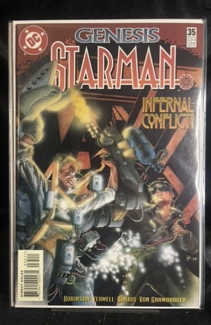 Starman #35 (DC Comics, 1997), raw, ungraded comic book — front cover