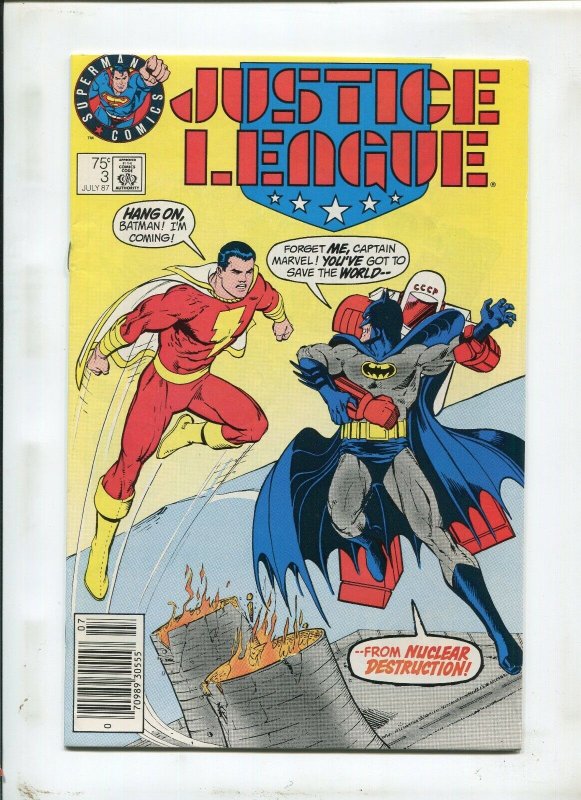 Justice League #3 (DC Comics), raw comic book in 8.0 condition — front cover