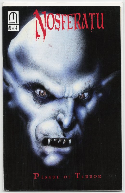 Nosferatu: Plague of Terror #1 (Millennium Publications, 1991), raw, ungraded comic book — front cover