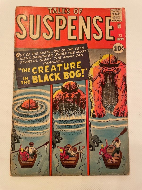Tales of Suspense #23 (Marvel Comics), raw comic book in FN- condition — front cover