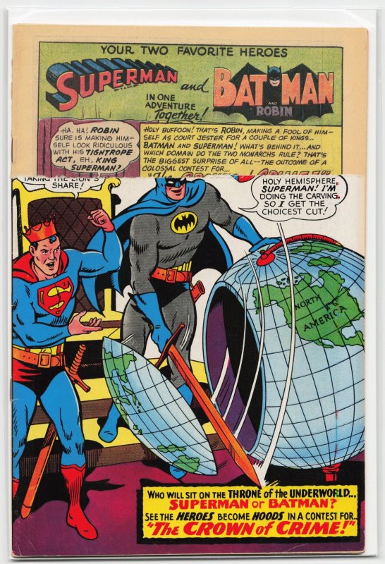 World's Finest Comics #165 (DC Comics, 1967), raw, ungraded comic book — front cover