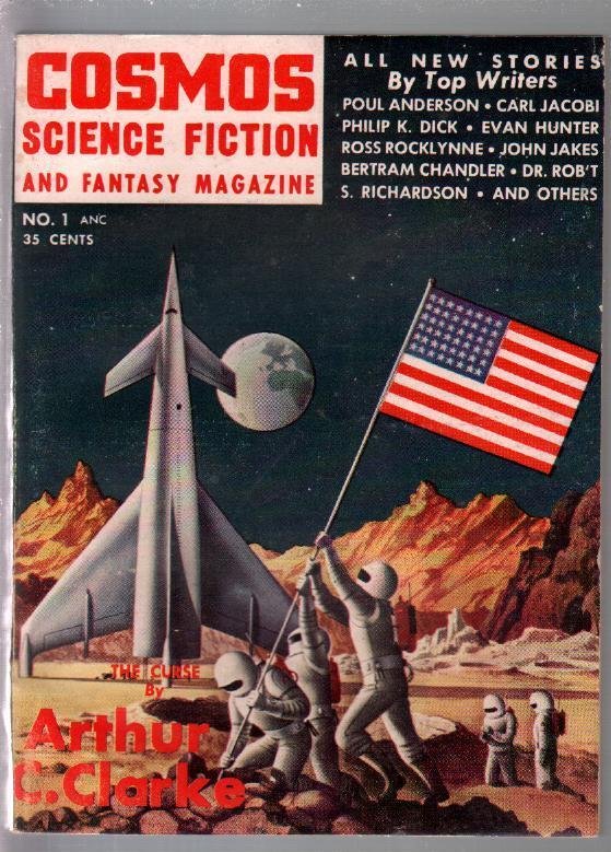 Pulp: Cosmos Science Fiction and Fantasy #1, raw, ungraded comic book — front cover