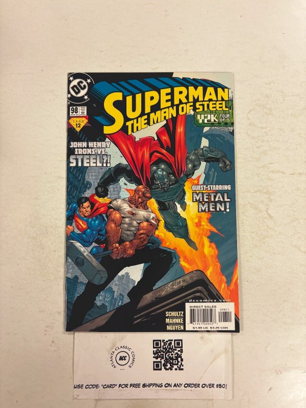 Superman the Man of Steel #98 (DC Comics), raw comic book in NM condition — front cover