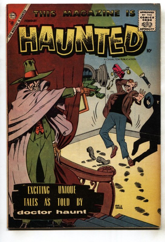 This Magazine is Haunted #15 (Charlton Comics, 1958), raw, ungraded comic book — front cover