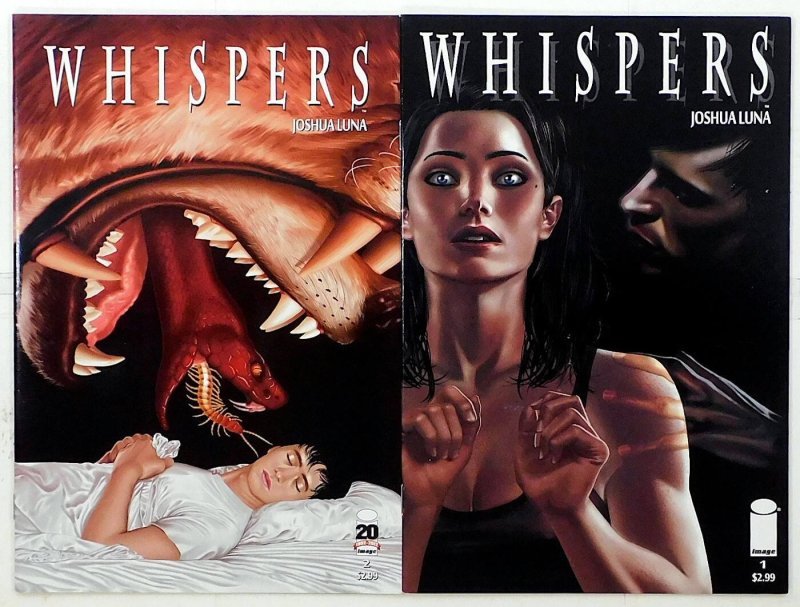Whispers Lot of 2 #1, 2 (2012) Image Comics Cali 1st Print Comic Books (Image Comics, 2012), raw, ungraded comic book — front cover