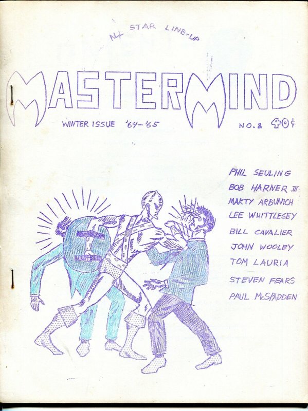 MasterMind #2 (1964), raw comic book in VG/FN condition — front cover