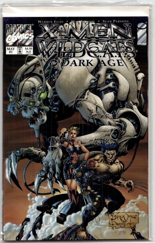 WildC.A.T.S/X-Men: The Dark Age (1998) (Image Comics, 1998), raw, ungraded comic book — front cover