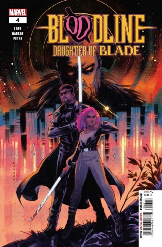 Bloodline: Daughter of Blade #4 (2023), raw comic book in NM condition — front cover